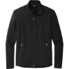 Custom Eddie Bauer Stretch Soft Shell Jacket Deep Black
