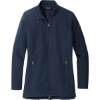 Custom Eddie Bauer Womens Stretch Soft Shell Jacket River Blue Navy