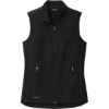 Custom Eddie Bauer Womens Stretch Soft Shell Vest Deep Black