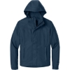 Custom Eddie Bauer Rain Jacket. River Blue/Gray Steel