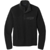 Custom Port Authority Camp Fleece Snap Pullover Deep Black