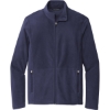 Custom Port Authority Accord Microfleece Jacket Navy Blue