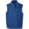 Custom Port Authority Value Fleece Vest. True Royal Blue