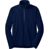 Custom Port Authority Microfleece 1/2-Zip Pullover. True Navy Blue