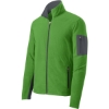 Custom Port Authority Summit Fleece Full-Zip Jacket. Vine Green/Mag