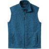 Custom Port Authority Sweater Fleece Vest Med Blue Hthr