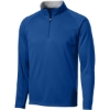 Custom Sport-Tek Sport-Wick Fleece 1/4-Zip Pullover. True Royal Blue/Silver