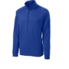 Custom Sport-Tek Tech Fleece 1/4-Zip Pullover. True Royal Blue