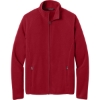 Custom Port Authority C-FREE Raglan Fleece Rich red