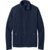Custom Port Authority C-FREE Raglan Fleece True Navy Blue