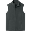 Custom Port Authority C-FREE Fleece Vest GreySteel