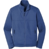 Custom Port Authority Collective Smooth Fleece Jacket. Night Sky Blue