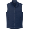 Custom Port Authority Collective Smooth Fleece Vest River Blue Navy