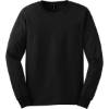 Custom Gildan - Ultra Cotton 100% US Cotton Long Sleeve T-Shirt. Black