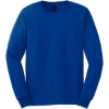 Custom Gildan - Ultra Cotton 100% US Cotton Long Sleeve T-Shirt. Royal Blue