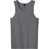 Custom Gildan Heavy Cotton Tank Top. Graphite Heather Gray