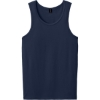 Custom Gildan Heavy Cotton Tank Top. Navy Blue