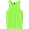 Custom Gildan Heavy Cotton Tank Top. Neon Green