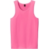 Custom Gildan Heavy Cotton Tank Top. Safety Pink
