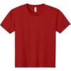 Custom Jerzees Ultimate Youth Ring Spun T-Shirt True Red