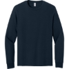 Custom Jerzees Ultimate Unisex Ring Spun Long Sleeve T-Shirt J. Navy Blue