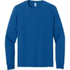 Custom Jerzees Ultimate Unisex Ring Spun Long Sleeve T-Shirt Royal Blue Blank