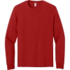 Custom Jerzees Ultimate Unisex Ring Spun Long Sleeve T-Shirt True Red