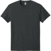 Custom Jerzees Ultimate Unisex Ring Spun T-Shirt Black Ink Heather