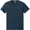 Custom Jerzees Ultimate Unisex Ring Spun T-Shirt Indigo Heather Purple