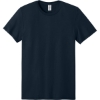 Custom Jerzees Ultimate Unisex Ring Spun T-Shirt J. Navy Blue