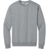 Custom Jerzees Ultimate Unisex CVC Ring Spun Crewneck Sweatshirt Athletic Heather Gray