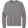 Custom Jerzees Ultimate Unisex CVC Ring Spun Crewneck Sweatshirt Rock Gray