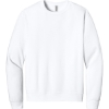 Custom Jerzees Ultimate Unisex CVC Ring Spun Crewneck Sweatshirt White