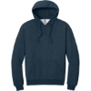 Custom Jerzees Ultimate Unisex CVC Ring Spun Hooded Sweatshirt Indigo Heather