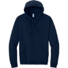Custom Jerzees Ultimate Unisex CVC Ring Spun Hooded Sweatshirt J. Navy Blue