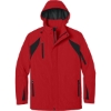 Custom Port Authority All-Season II Jacket. True Red/Black