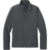 Custom Port Authority Core Soft Shell Jacket. Battleship Gray