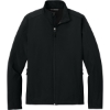 Custom Port Authority Core Soft Shell Jacket. Black