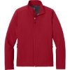 Custom Port Authority Core Soft Shell Jacket. Rich Red
