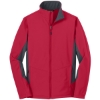 Custom Port Authority Core Colorblock Soft Shell Jacket. Rich Rd/Bat Gy