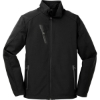 Custom Port Authority Welded Soft Shell Jacket. Black