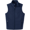 Custom Port Authority Core Soft Shell Vest. Dress Blue Navy