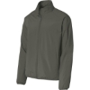 Custom Port Authority Zephyr Full-Zip Jacket. Grey Steel