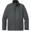Custom Port Authority Challenger II Jacket. Steel Gray/True Black