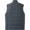 Custom Port Authority Puffy Vest. Dark Slate Gray/Black