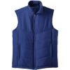 Custom Port Authority Puffy Vest. Mediterranean Blue/Black