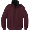 Custom Port Authority Challenger Jacket. Maroon Red/True Black