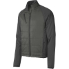 Custom Port Authority Hybrid Soft Shell Jacket. Smoke Gray/Gray Steel