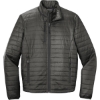 Custom Port Authority Packable Puffy Jacket Sterling Gray/Graphite Gray