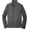 Custom Port Authority Collective Insulated Jacket. Graphite Gray
